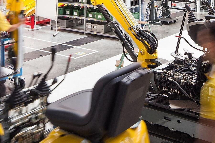 威克诺森位于上奥地利州林茨附近的 Hörsching 工厂生产车间。