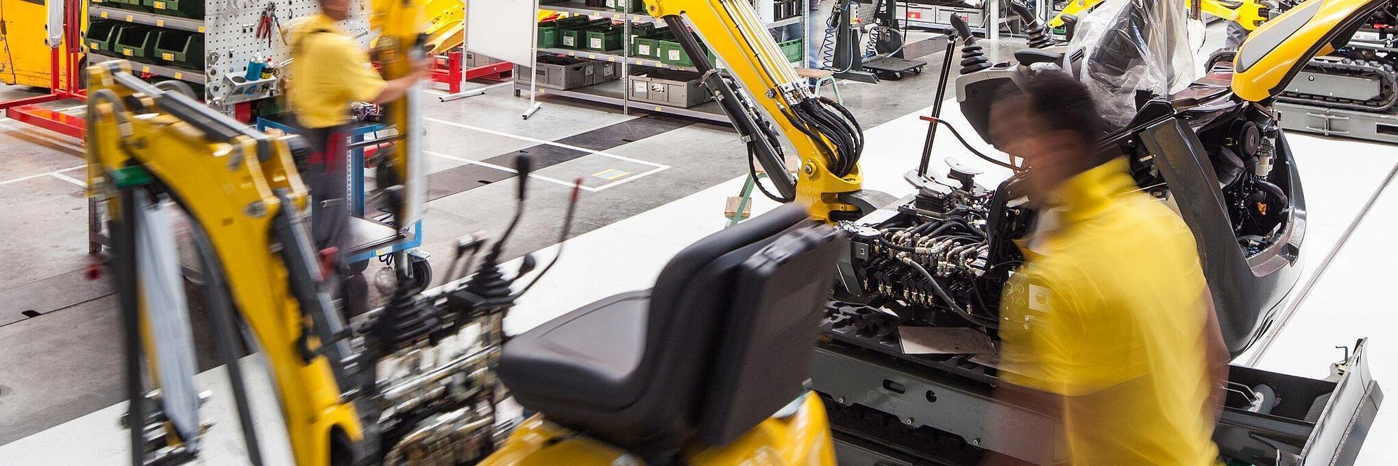 威克诺森位于上奥地利州林茨附近的 Hörsching 工厂生产车间。